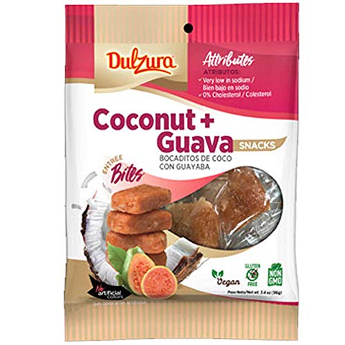 Dulzura Borincana Coconut-Guava Snacks Net.Wt 3.4 oz