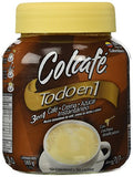 Colcafe Todo En 1 (3 in 1 Coffee/sugar/creamer) Cholesterol and Lactose Free 13.4oz (Single Bottle) Product of Colombia