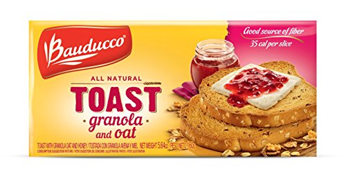 Bauducco Toast Granola and Oat, 5.64 Ounce (Pack of 16)