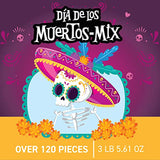 Ricolino Dia De Los Muertos Assorted Candy Bag, Variety Pack, Perfect for Halloween, Pinatas or Parties, 3 Pounds 5.61 Ounces