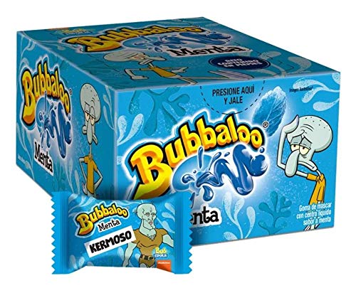 Bubbaloo Menta Mint Bubble Gum