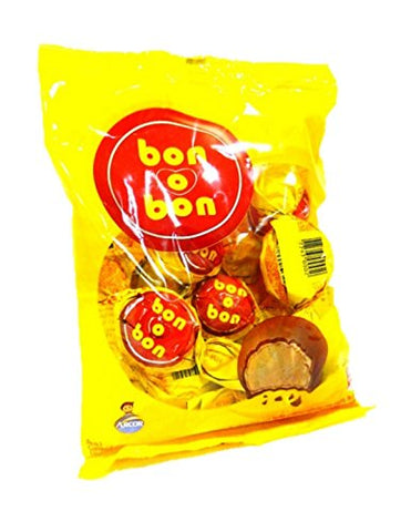 ARCOR BON O BON Bombones De Chocolate Y Oblea Rellenos Con Crema De Mani- 6pcs 90g