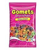 Dori Gomets Assorted Fruit Flavoured Gum Drops Bala De Goma Sortida Caramelo Gomoso Jujuba - 35.270Oz 1kg