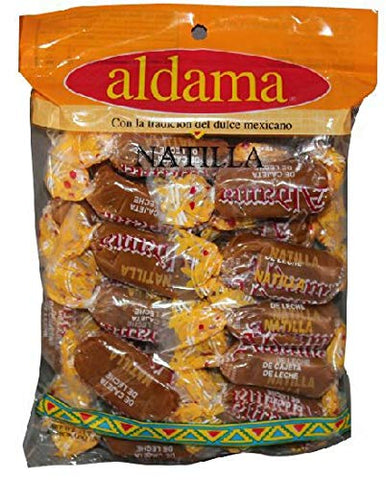 Mexican Natillas Milk-candy (cajeta) - Each bag contains 20 units.