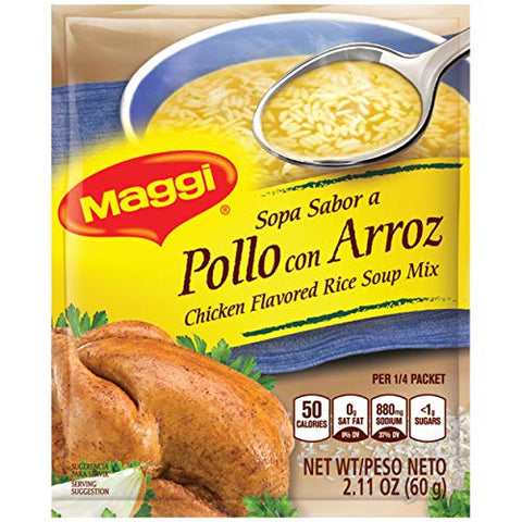 Maggi Chicken Flavor Rice Soup Mix, 2.11 oz