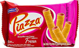 Colombina Piazza Wafer Roll Strawberry, 1.55 Ounce (Pack of 36)