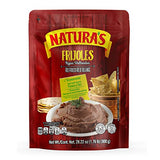 Natura's Refried Red Beans, Ready-to-Eat Vegetarian Frijoles Rojos Refritos/Volteados, 28.22oz Pouch (Pack of 12)