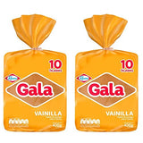 Ponque Gala Ramo Vainilla (2 pack) Colombian delicious sliced snack cake with Vanilla flavor mecato colombiano Snack from colombia online Colombian snacks dulce colombiano Colombian food Colombian Candy