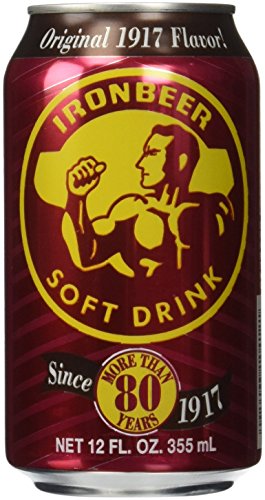 Ironbeer Soft Drink (12 Pack, Total of 144fl.oz)