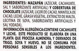 De la Rosa - Mazapan Peanut Candy Chocolate Cover, from Mexico - 14.10 oz / 400 gr