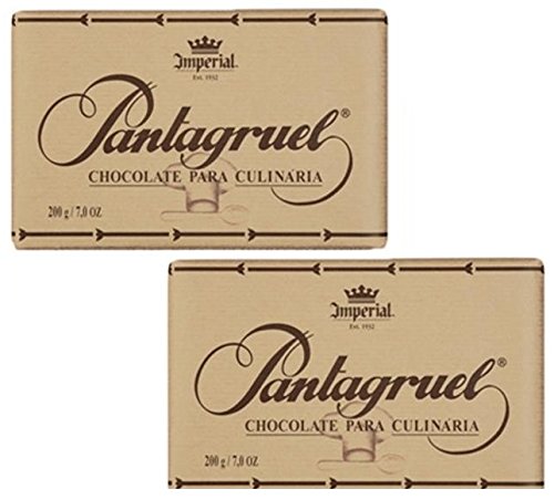 PANTAGRUEL Chocolate para Culinaria 200 gr. - 2 Pack | Baking Chocolate 7 oz. - 2 Pack.