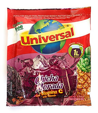 Universal Chicha Morada Purple Corn Beverage Mix - 4.2 Oz - 120 g (3-pack)