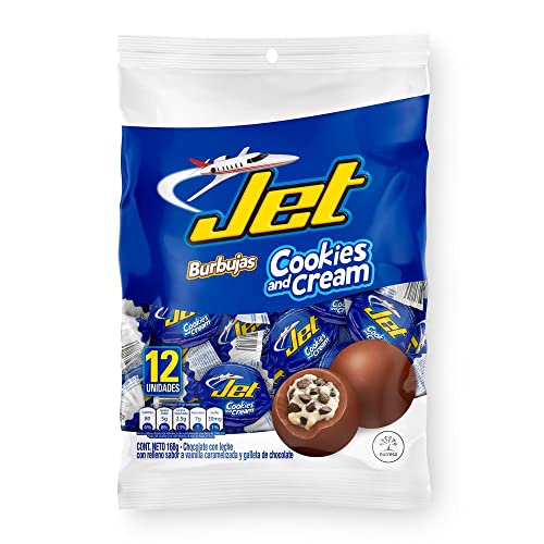 Burbujas Jet Cookies and Cream