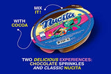 Nucita Trisabor Confites Bags | Delicious On-The-Go Treat | Candy for Children | 4 Pieces in Each Bag | Chocolate, Vanilla & Strawberry Flavors | 2.8 Ounce (Pack of 12)