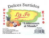 Assortment Sweets of Puerto Rico (Surtido De Dulces Tipicos De Puerto Rico) 21 Pieces (1 Oz Each/piece) By Fabrica De Dulces La Fe