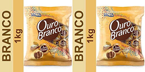 Ouro Branco Lacta Lacta 2.2lbs Bag, Chocolate, 35.2 Ounce Pack of 2,2.2 Pound (Pack of 2)