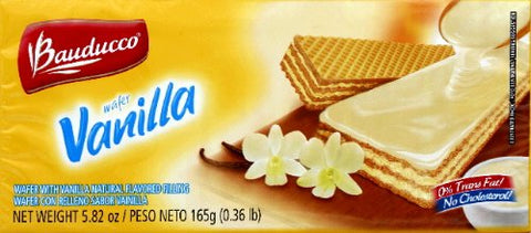 Bauducco Wafers Vanilla 5.82 OZ (PACK OF 6)