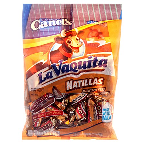 Canel's La Vaquita Natillas Caramelo Suave de Leche Milk Toffee Mexican Candy (1 x 5 oz. Bag)