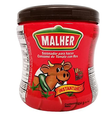 Malher Tomato Beef Bouillon 16 oz - Consome De Tomate Y Res