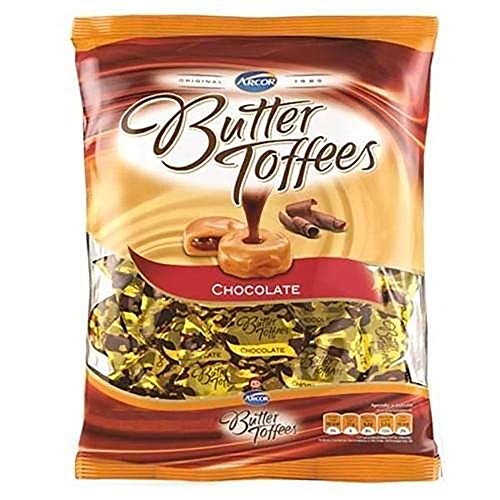 ARCOR Bala Butter Toffees Chocolate 822 g / Butter Toffes Candies Chocolate Flavor 1lbs 822g