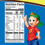 Ricolino Duvalin Hazelnut and Vanilla Artificially Flavored Candy Spread, 3.12 Ounces Treat, Box with 10 Bags of 6 Count