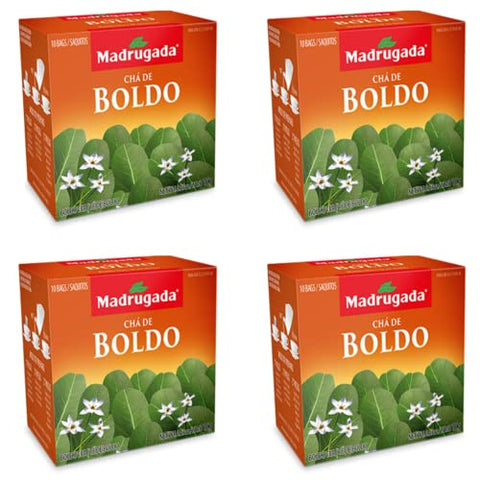 Madrugada Chá de Boldo | Boldo Tea (4 units) By 2DAY BRAZIL®️