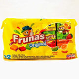 Frunas Original - Caramelo Blando (Fresa, Limon, Naranja, Frutal) - Box of 32 Candies.