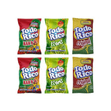 SUPER RICAS Super ricas flavored potato chips, plantain chips. Assorted styles. (Todo Rico pack, 6 units)