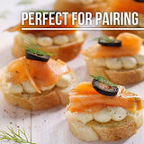 Bauducco Toast Bites Garlic & Parsley, Delicious, Light & Crispy Toasted Bread Snack, Great for Pairing with Toppings, 58.5oz (Pack of 10)