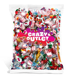 Hard Candy Assortment Arcor Crystal Mint, Cinnamon, Butterscotch, Strawberry Drops, Fruit Flavors, Bulk Pack 4 Pounds
