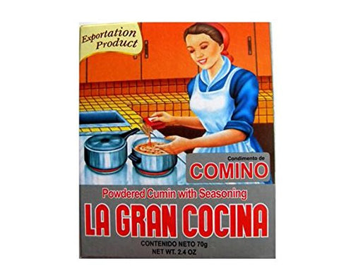 LA GRAN COCINA Comino Triguisar / Powdered Cumin with Seasoning 170 gr. (2.4 oz.)