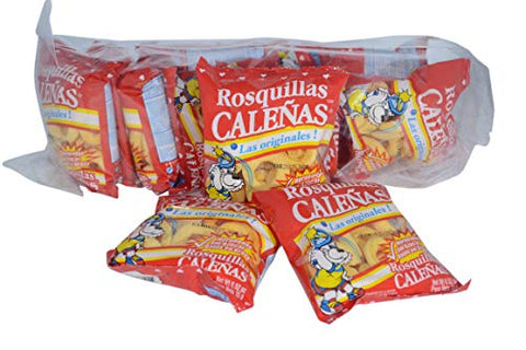 Rosquillas Caleñas 15g PACK of 12 - Traditional Cheese Snacks - Imported from Colombia