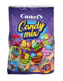 The perfect 4 lb candy mix between soft and hard candy, bubble gum, jelly beans, cherry sours and soft and hard lollipops.
