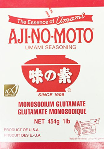 16oz Ajinomoto Umami Seasoning MSG Monosodium Glutamate, Made in USA, Pack of 2
