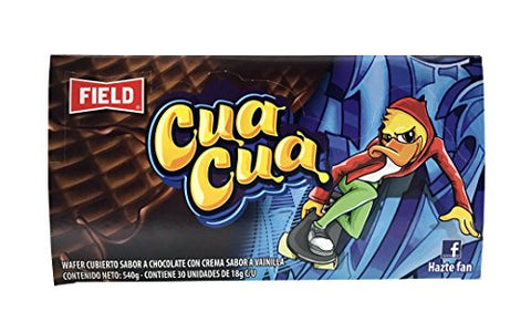 DLCUEL Field Cuacua - Peruvian Dessert - Peru Cookies - 540 gr. - 30 Pieces in Box