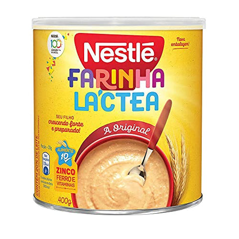 Nestle Farinha Lactea Cereal Flour 400g (14.11 Oz)