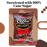 Coffee Candy (3 Pack, 300 Individually Wrapped Pcs) – Coffee Delight Chewy Candy Made w/ 100% Real Colombian Coffee - Bulk Candy Colombian Snacks – No High Fructose Corn Syrup - Sweet Treat Soft Candy