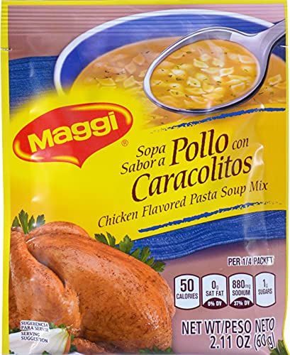 Maggi Chicken Flavored Pasta Soup Mix, 2.11 oz
