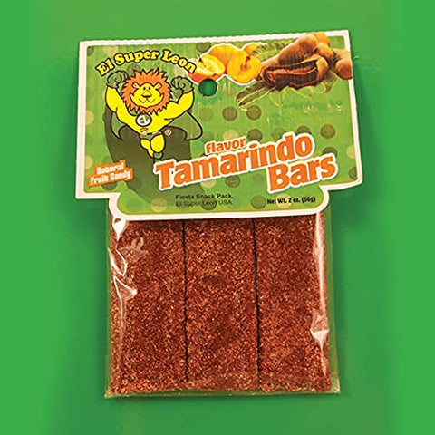 El Super Leon: Tamarindo Bars (Dulces Mexicanos) 12ct/2oz