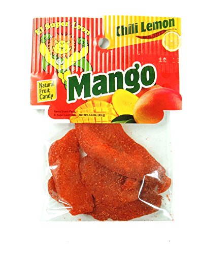 El Super Leon Peg Chili Lemon Mango, 12 Count (SUGAR CANDY - ETHNIC)