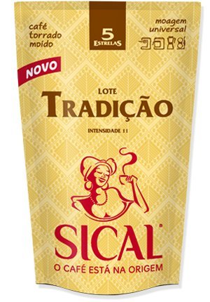Sical Portuguese Ground Coffee 5 Estrelas (5 Stars) 250g TRADITION (Tradição)