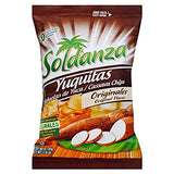 Seconde Nature Journey of Snacks InSeri's Choice International SnackIn Soldanza Plantain Chips Variety Pack 2.5oz (Pack of 6) (6 Mix)