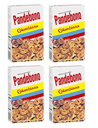 Colombiana, Pandebono 342 grs. / 12 Ounce - 4 Pack.