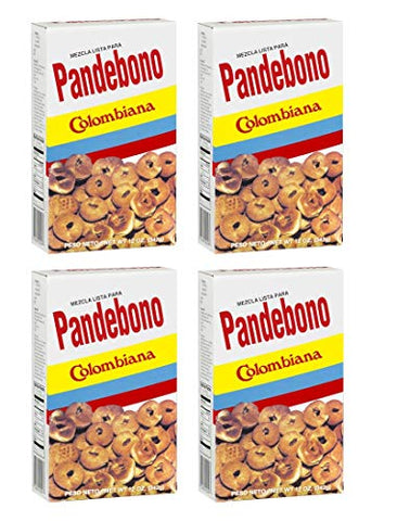 Colombiana, Pandebono 342 grs. / 12 Ounce - 4 Pack.