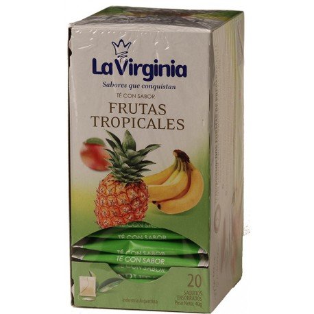 La Virginia Te con sabor a Frutas Tropicales