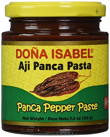 Doña Isabel Panca Especial Molido (Panca Pepper Paste) 7.5oz Single Bottle - Product of Peru