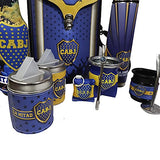 BOCA JUNIORS YERBA MATE CUP SET, Black