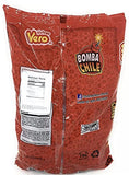 Mexican Candy Vero Lollipop Bomba Chile Strawberry Flavored & Chile Powder Filling 40 Pieces
