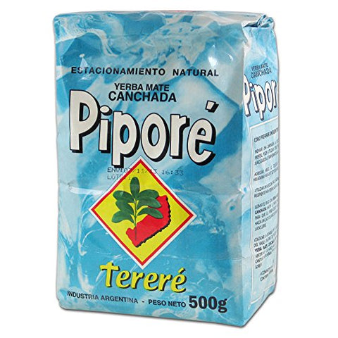 Yerba Mate Pipore - Terere - Specially Manufactured for Iced Tea - 1.1 Lbs Bags