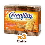 Cerealitas Galletitas Argentinas (Salvado | Bran, 3 Pack)
